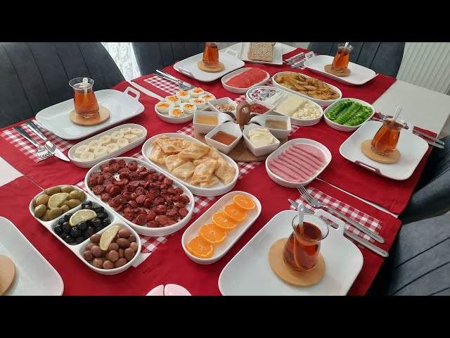 Kahvaltı Sofrası Düzeni